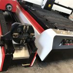 Baja karbon cnc serat laser mesin pemotong cepat memotong hemat energi