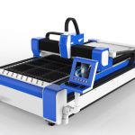Mesin pemotong laser serat 500w untuk stainless steel / kecepatan tinggi 100m / mnt