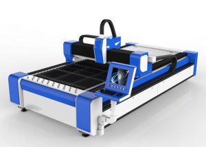 Mesin pemotong laser serat 500w untuk stainless steel / kecepatan tinggi 100m / mnt