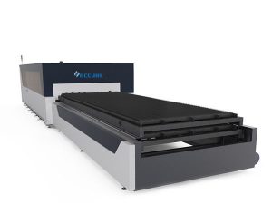 mesin laser cutting industri drive ganda 380v untuk struktur pelat logam