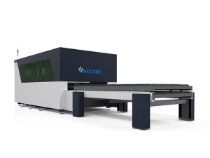 pemotong logam serat laser cerdas transmisi halus kekakuan yang baik