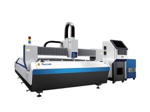 mesin pemotong serat laser dengan meja tukar