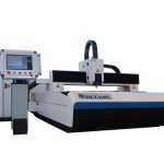 pelat baja karbon laser cutting cnc mesin, peralatan pemotong serat laser