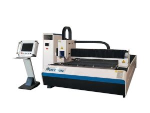 Hemat 25m / min sheet metal cutting machine dengan sistem jalur cahaya