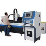 pendingin air serat laser mesin pemotong logam, mesin pemotong laser untuk kerajinan