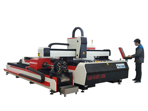 serat laser mesin pemotong logam 500w 800w 1kw 800mm / s kecepatan operasi