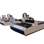 mesin pemotong serat laser presisi tinggi motor linear ganda untuk pelat logam