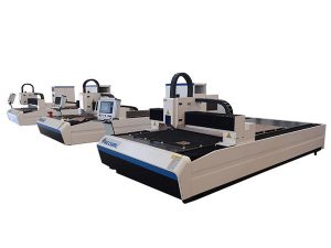 mesin pemotong serat laser presisi tinggi motor linear ganda untuk pelat logam