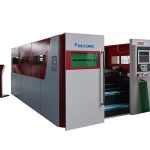otomatis mesin pemotong laser industri kecepatan tinggi meja pertukaran ganda