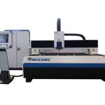 Mesin pemotong serat laser presisi 500W memotong permukaan bersih dengan sistem pendingin air