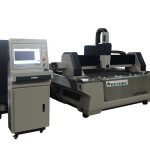 serat laser cutting mesin cnc stainless steel lembar cutter dengan meja pertukaran