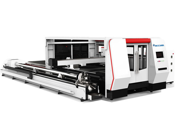 perangkat rotary serat laser mesin pemotong logam