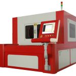 mesin pemotong laser serat presisi kecil untuk baja karbon