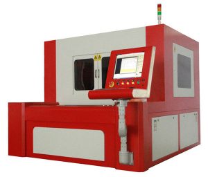 mesin pemotong laser serat presisi kecil untuk baja karbon