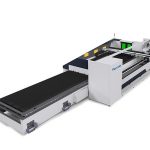 6000mm tabung logam mesin laser cutting fokus otomatis presisi tinggi