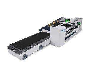 6000mm tabung logam mesin laser cutting fokus otomatis presisi tinggi