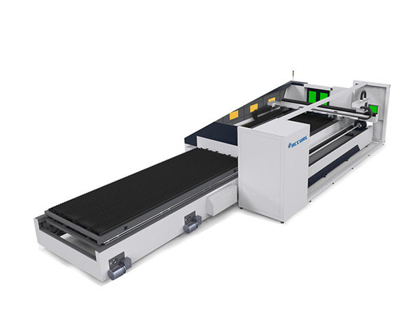 6000mm tabung logam mesin laser cutting fokus otomatis presisi tinggi