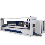 pipa logam industri mesin pemotong laser listrik didorong gaya laci tray